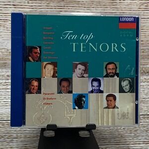 Ten Top Tenors - Pavarotti Domingo Carreras -‎ London Digital Opera [1993 CD]